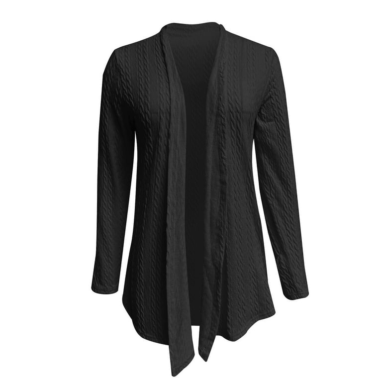 Walmart black cardigan deals