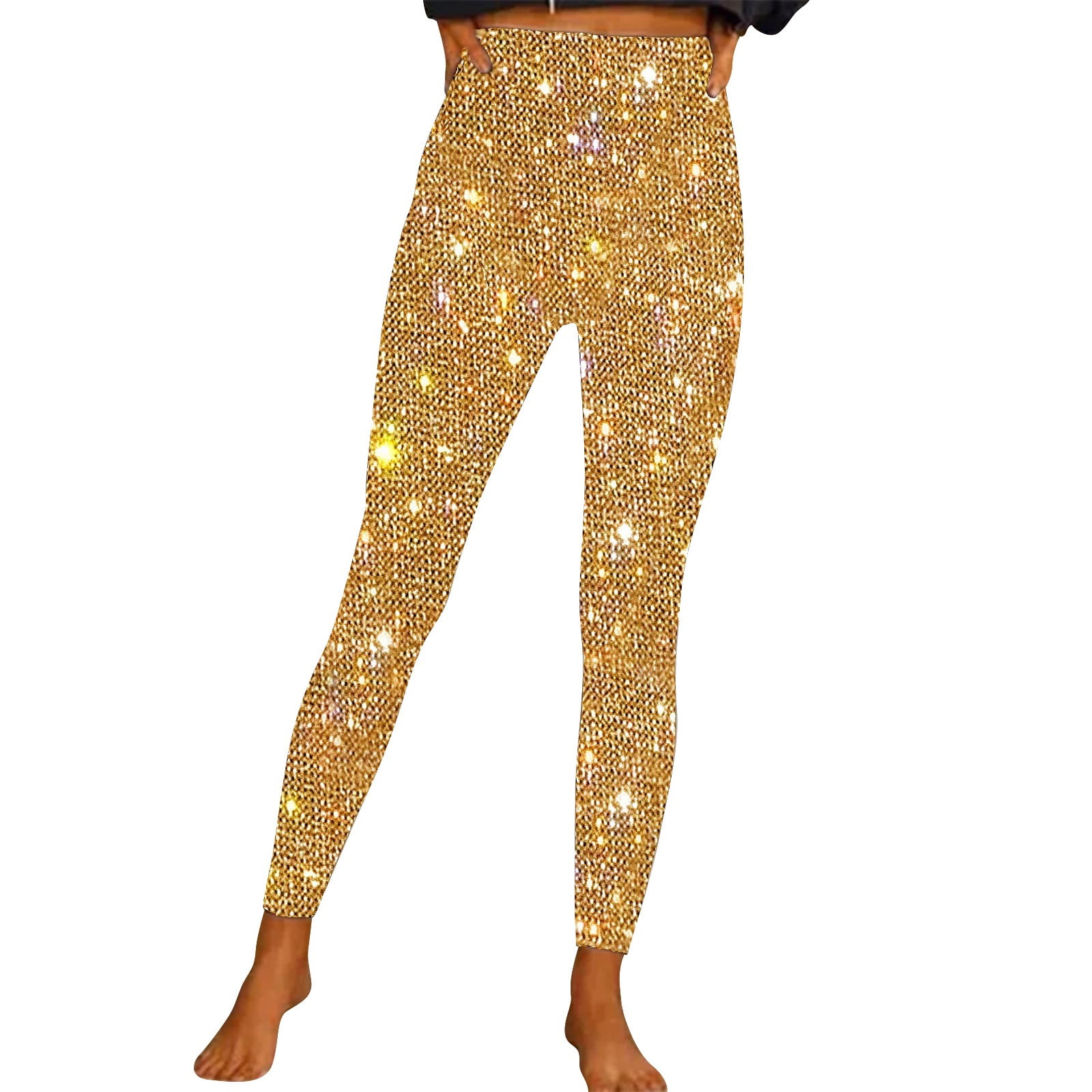 Gold sequin legging 2025