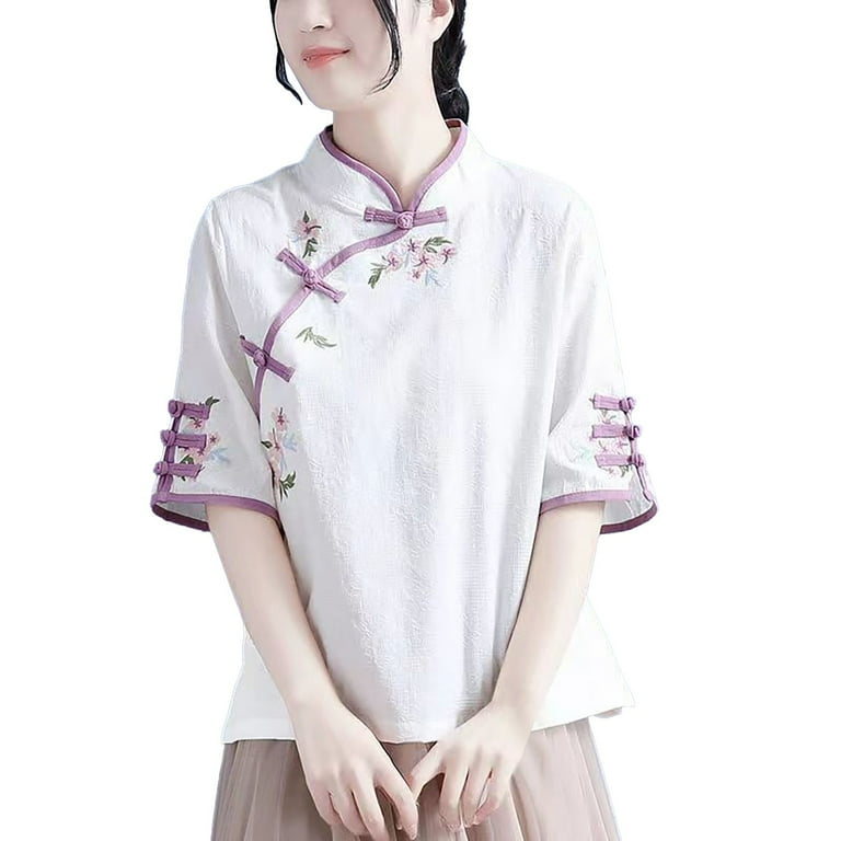 ZHIZAIHU Plus Size Summer Shirts for Women Spring/Summer ZHIZAIHU Plus Size Summer Shirts for Women Spring/Summer