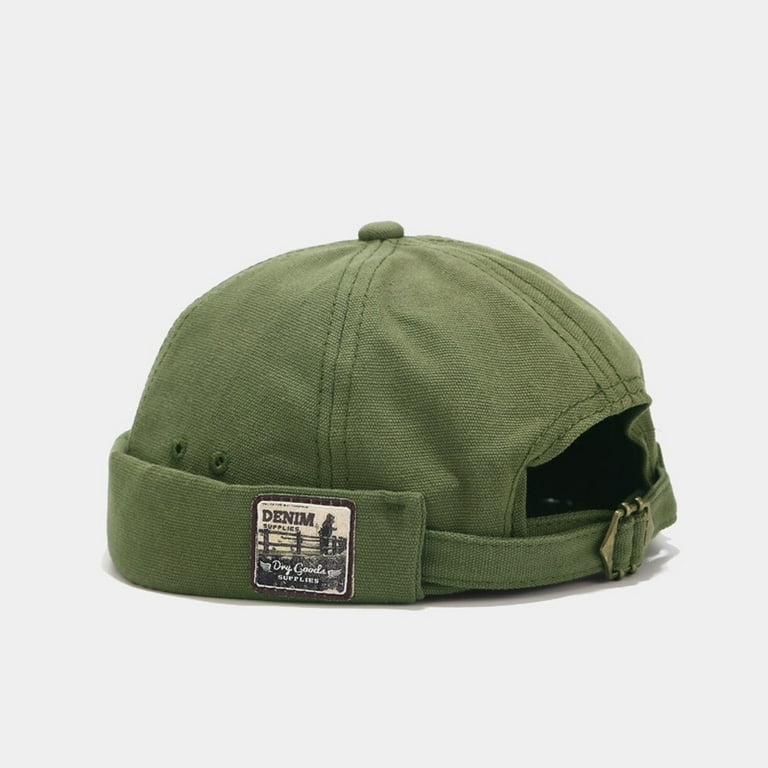 Brimless baseball cap top