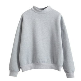 Walmart womens crew neck sweatshirts on sale