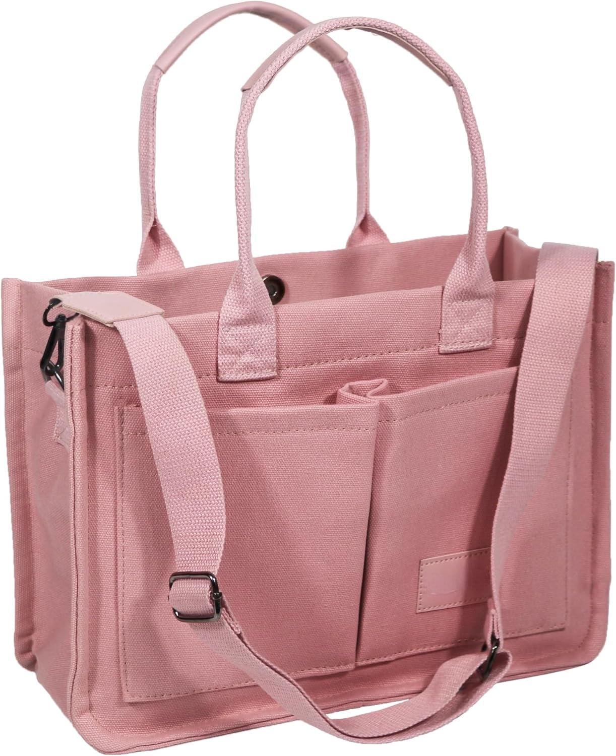 Los Angeles factory trading co palm beach pink vegan leather tote bag purse BQ