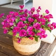 thumbnail image 1 of ZHMRFG 7-Head Fresh-Looking Artificial Flower Bouquet Lush Realistic Reusable Easy to Arrange Multi-Color No Watering for Spring Gift Garden Home Decor Wedding Photography Props Outdoor Indoor Decor, 1 of 6
