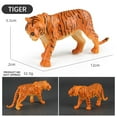 thumbnail image 1 of ZHMRFG Animal Decor,Simulation Wild Animals Toy Set 12 Style Lifelike Texture Soft Touch Interactive Play Experience,Festive Decor for Natural Creature Learning Home Desktop Ornament Collection Decor, 1 of 1