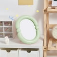 thumbnail image 1 of ZHMRFG Candy Color Foldable Wall Mounted Makeup Mirror 7.08In HD Clear Reflection Multifunctional Design Space Saving Decor Party Favors For Dormitory College Desktop Bedroom Bathroom Home Decoration, 1 of 6