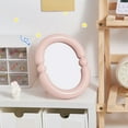 thumbnail image 1 of ZHMRFG Candy Color Foldable Wall Mounted Makeup Mirror 7.08In HD Clear Reflection Multifunctional Design Space Saving Decor Party Favors For Dormitory College Desktop Bedroom Bathroom Home Decoration, 1 of 6