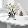thumbnail image 1 of ZHMRFG Colorful Rose Acrylic Desktop Decor Home Decor Unique Look Colorful Hue Easy Clean Decor for Home Study Bedroom Living Room Tabletop Gifting Family Friend Modern Classic Indoor Home Decors, 1 of 9