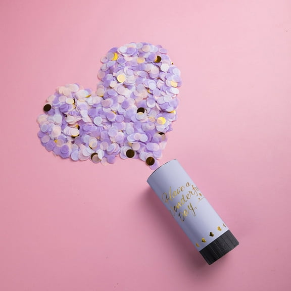 ZHMRFG Confetti Guns, Multicolor Pneumatic Safe Easy Operate Confetti Launchers, Birthdays Weddings Christmas New Year Graduation Festival Party Favors Decor for Celebration Event Venues