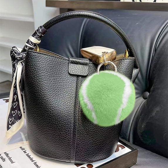 ZHMRFG Cute Tennis Bag Pendant, Mini Tennis Backpack Keychain Soft Bag Charm, Versatile Clip-On Decor for School Bags Purses Keys Room Decor Unique Gift for Tennis Lovers Backpack Enthusiasts