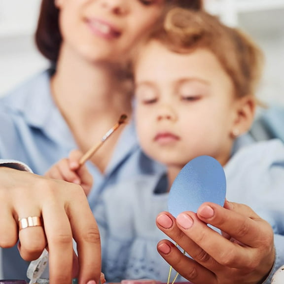 ZHMRFG Easter 20Pcs Colorful Plastic Eggs DIY Painted Eggshells Speckled Festive Look Decor for Easter Egg Hunt Party Decorations Spring Crafting Home Display Floral Arrangement Holiday Festive Decor