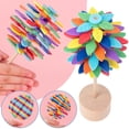thumbnail image 1 of ZHMRFG Rotating Decompression Lollipop Fibonacci Tree Puzzle Toy Stress Relief Swirl To Burst Motion Sensory Fidget Toy Party Favors Decor For Home Office Bar Restaurant Gift Exchange Holiday Present, 1 of 9