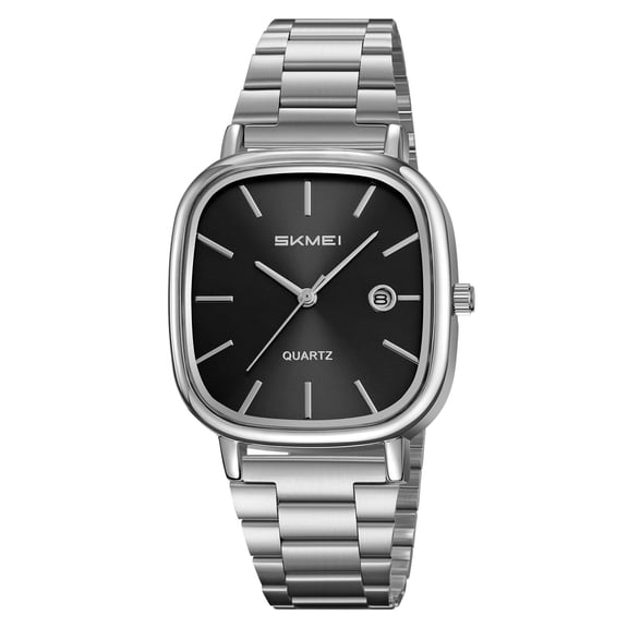 ZHMRFG Small Gold Date Quartz Watch Women Precision Timekeeping Stainless Steel Bracelet Date Display Decor for Daily Commute Dating Everyday Wear Women Fashion Gifting Casual Formal Outfits