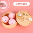 thumbnail image 1 of ZHMRFG Decompression Toy Stress Relief Decor, Slow Rising Tactile Unzip Bun Toy Squeezing Fidget Tool, Festive Decor for Home Office Desk Living Room Bedroom Party Favors Stress Relief Enthusiasts, 1 of 3