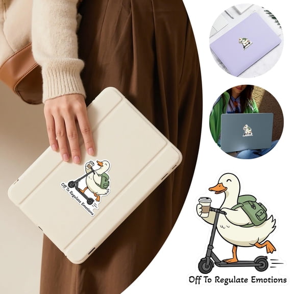 ZHMRFG Sticker Decor,Mood-Regulating Waterproof Vinyl Stickers 2.3In Compact Size Positive Message Conveyance Versatile,Festive Decor for Water Bottle Laptop Notebook Phone Car Personalized Decors