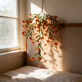 thumbnail image 1 of ZHMRFG Wall Mounted Artificial Flower Bouquet, Fade-Resistant Lifelike Plastic Fake Flowers, DIY Adjustable Stems for Wedding Party Home Indoor Outdoor Desktop Display Cabinet Decor Gift Favors, 1 of 6