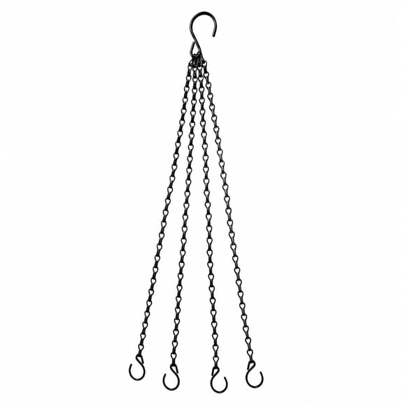 ZHMUYAOJY 23 Inch Hanging Chains with Hooks for Planters, Flower Pot Chain Replacement for Bird Feeders Lanterns