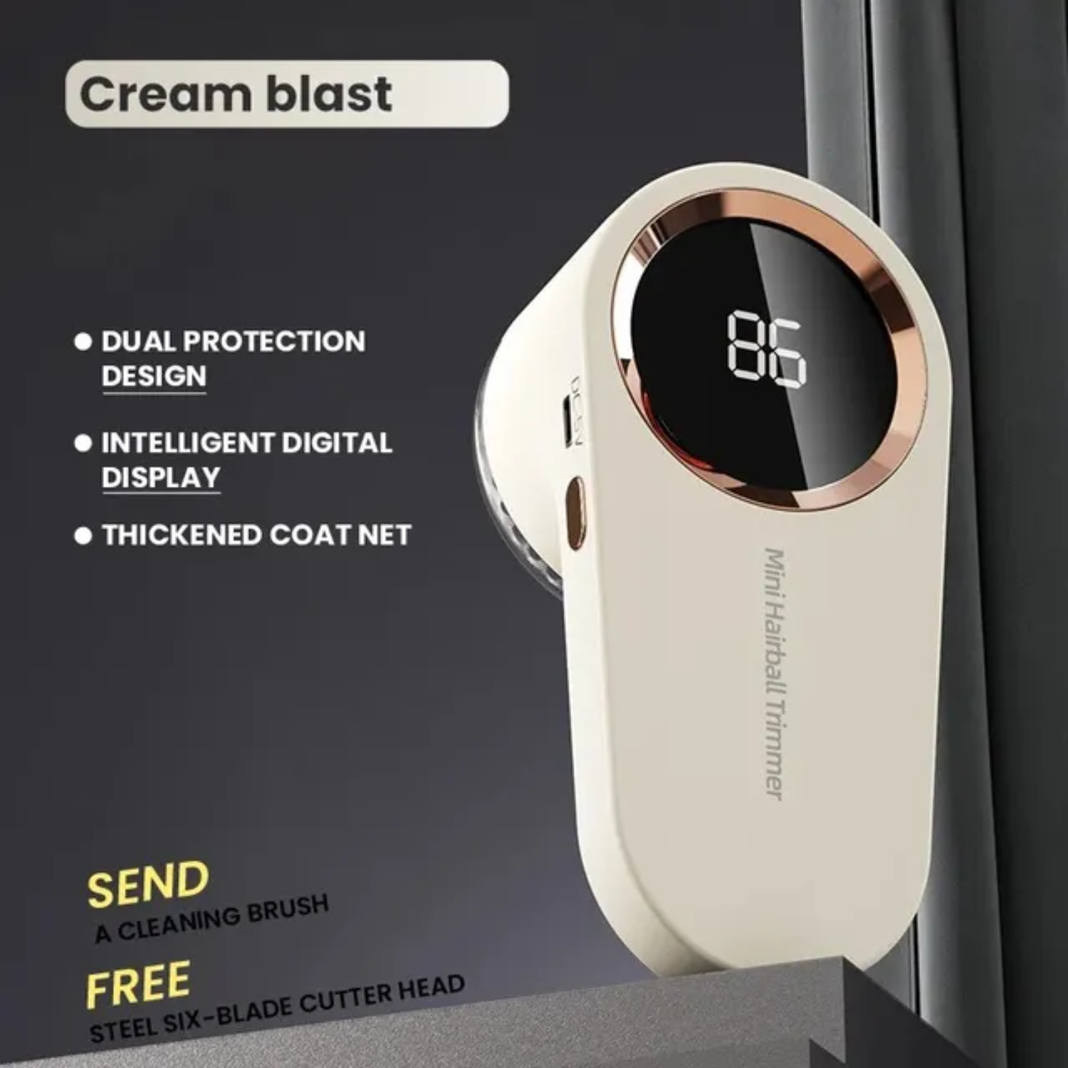 ZHNGRJE Effortless effective and convenient portable clothes shaving