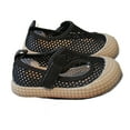 thumbnail image 1 of ZHOGXU Baby Girls Sandals Soft Sole Closed Toe Slip On Lightweight Comfortable Mesh Shoes For Everyday Wear,Black,21, 1 of 4