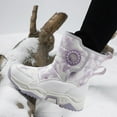 thumbnail image 1 of ZHOGXU Big Girls Boys Boots Flat Sole Soft Sole Non Color Block Plush Warm Thickened Comfortable Fashion Shoes For Outdoor Activities Light Purple 38, 1 of 7