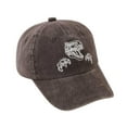 thumbnail image 1 of ZHOGXU Kids Baseball Cap Dinosaur Design Adjustable Washed Hat For Boys Girls Outdoor Sports Casual Summer Spring Fall,Coffee,One Size, 1 of 4