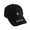 thumbnail image 1 of ZHOGXU Kids Baseball Cap With Letter B Embroidered Adjustable Sun Hat For Boys Girls Casual Outdoor Sports,Black,One Size, 1 of 3