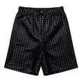 thumbnail image 1 of ZHOGXU Kids Children Girls Boys Shorts Elastic Waist Sequin Comfortable Fashion Shorts For Stage Performance Dance Activewear,Black,5-6 Years, 1 of 3