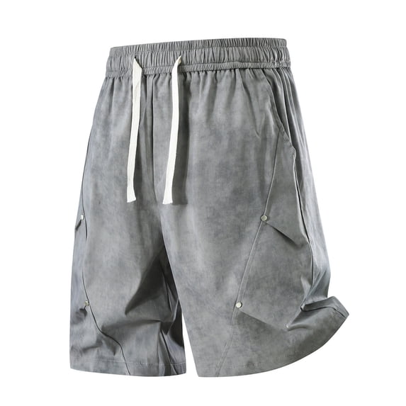 ZHOGXU Mens Shorts Stylish Straight Leg Breathable Lightweight Outdoor Travel Sport Wear