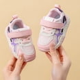 thumbnail image 1 of ZHOGXU Toddlers Infant Boys Girls Sneakers Non Slip Soft Sole Mesh Breathable Lightweight Sports Shoes For Casual Daily Wear,Pink,2-2.5 Years, 1 of 9