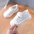 thumbnail image 1 of ZHOGXU Toddlers Kids Girls Sneakers Non Slip Soft Sole Mesh Comfortable Breathable Lightweight Sports Shoes For Casual Daily Wear,White,21, 1 of 6