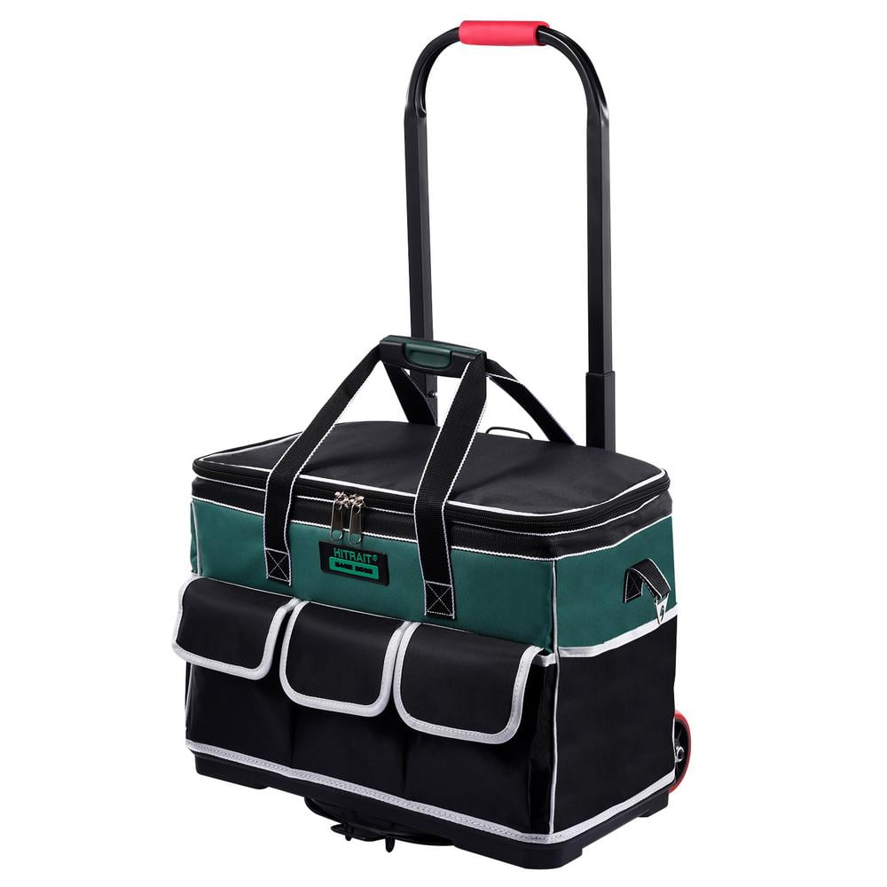 ZHON 20 inches Roller Tool Bag | Storage Organizer Carry on Bag Rolling ...