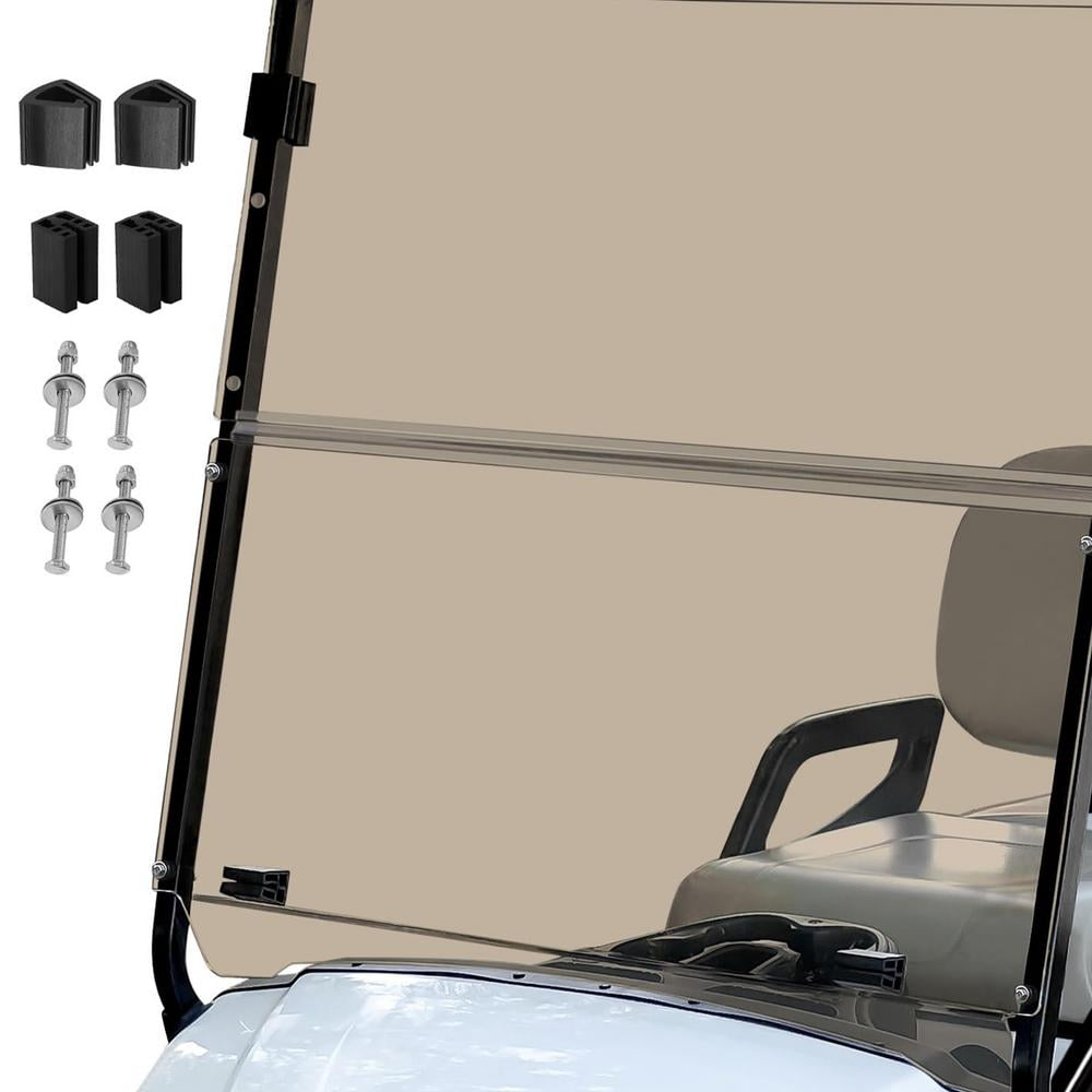 ZHON Club Car Windshield Tinted Front Golf Cart Windshield