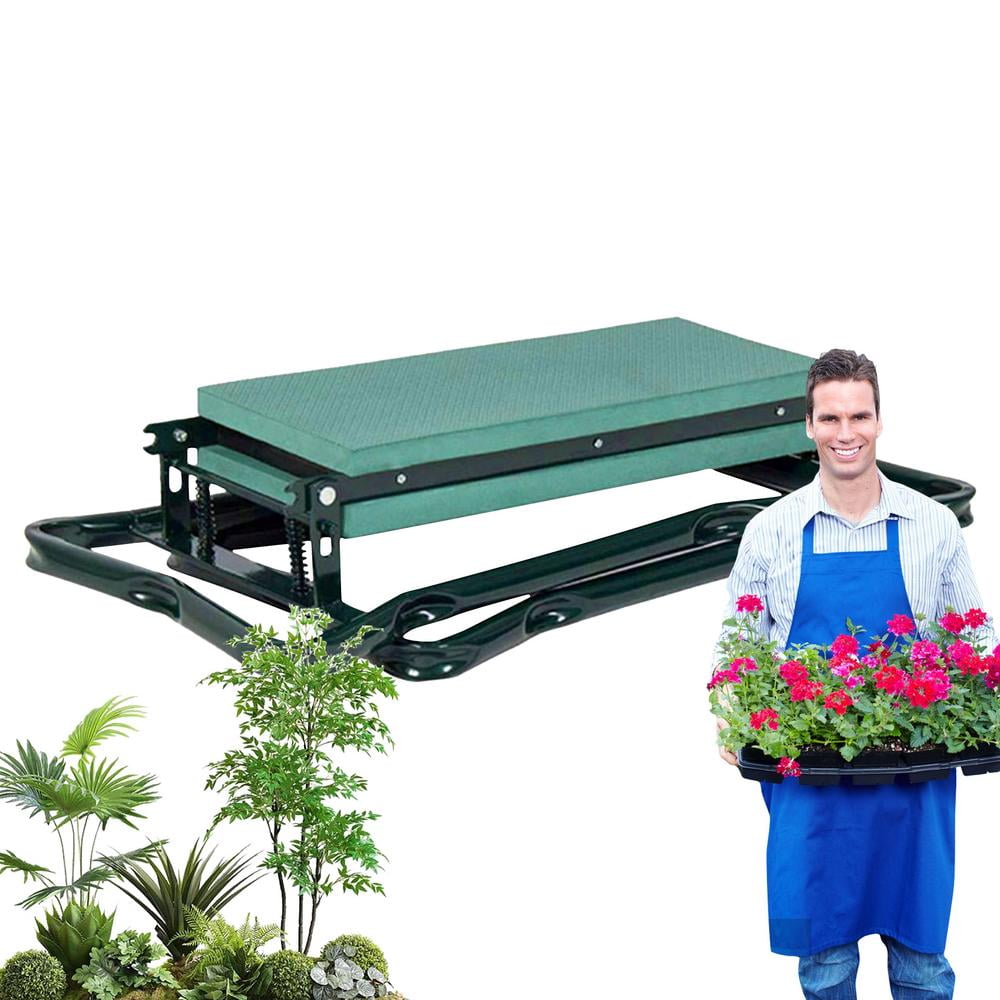 ZHON Kneeler and Stool for Gardening Soft Kneeling Stool with 2 Handles ...