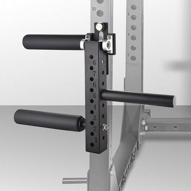 ZHON Power Rack Mounted Leg Extension and Curl Machine（26mm, Seated Leg ...