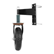 ZHON Spring Loaded Gate Wheel Gate Caster Heavy Duty Fence Wheel Spring Loaded Fence Gate Wheel 360 Degree Rotation Gate Rollers Gate Hardware Farm Gate Wheel great
