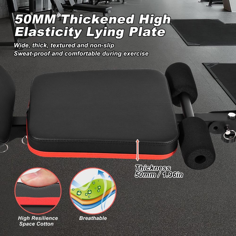 ZHON Strength Training Benches Adjustable Multiple Gears Weight Bench