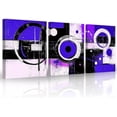 thumbnail image 1 of ZHONGYUTONG Abstract Canvas Wall Art 3 Pieces Black and White Pictures Contemporary Minimalist Print Modern Geometric Line Artwork for Living Room Decor Framed (16.00" x 24.00" x 3PCS), 1 of 5