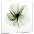 thumbnail image 1 of ZHONGYUTONG Abstract Flower Canvas Wall Art Green Floral Painting Prints Elegant Artwork for Living Room Bedroom Decor Framed (20.00" x 20.00"), 1 of 6
