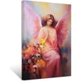 thumbnail image 1 of ZHONGYUTONG Angel Canvas Wall Art Angel Wing Painting Prints Elegant Girls Picture Abstract Vintage Artwork for Living Room Home Decor Framed (28.00" x 42.00"), 1 of 6