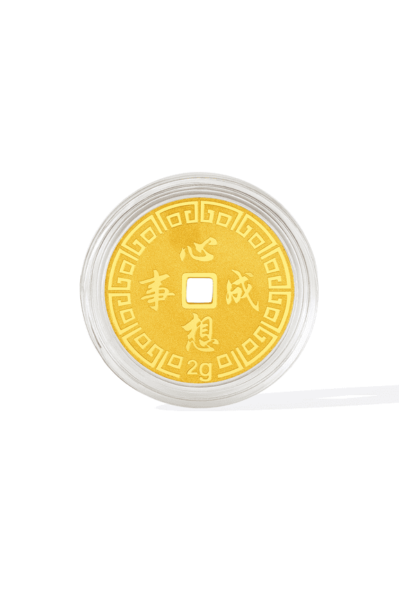 24K Gold Charm Good Fortune Jewelry Gift for Women & Men A1111721