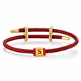 ZHOU LIU FU 24K Gold Initial 