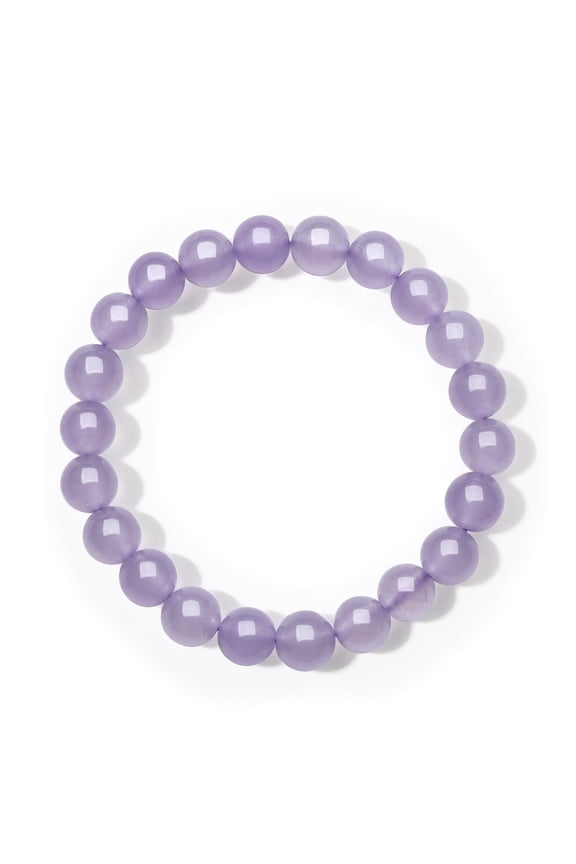 Purple Gemstone Bracelet - Healing Crysteal Energy Bracelet Jewelry Gfit for Women