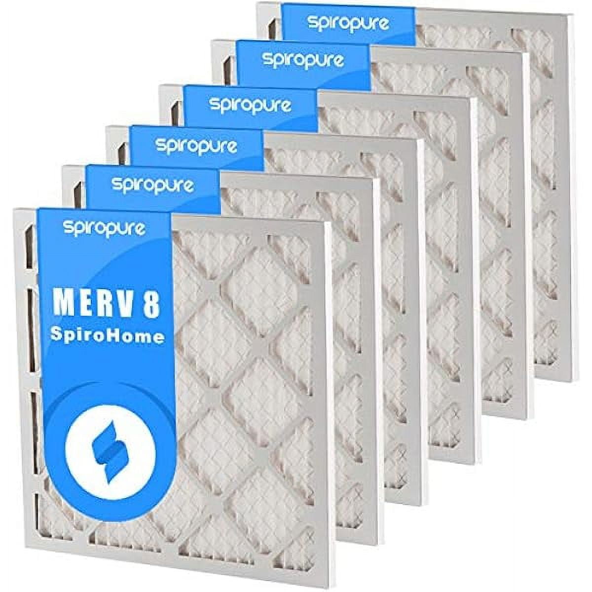 ZHOUB 17.5X23.5X1 MERV 8 Geothermal Air Filters Made in USA (6 Pack