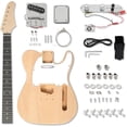 thumbnail image 1 of ZHOUB DIY Electric Guitar Kit, 6-String, Mahogany Body, Full Equipment for Build Your Own Guitar, 1 of 14