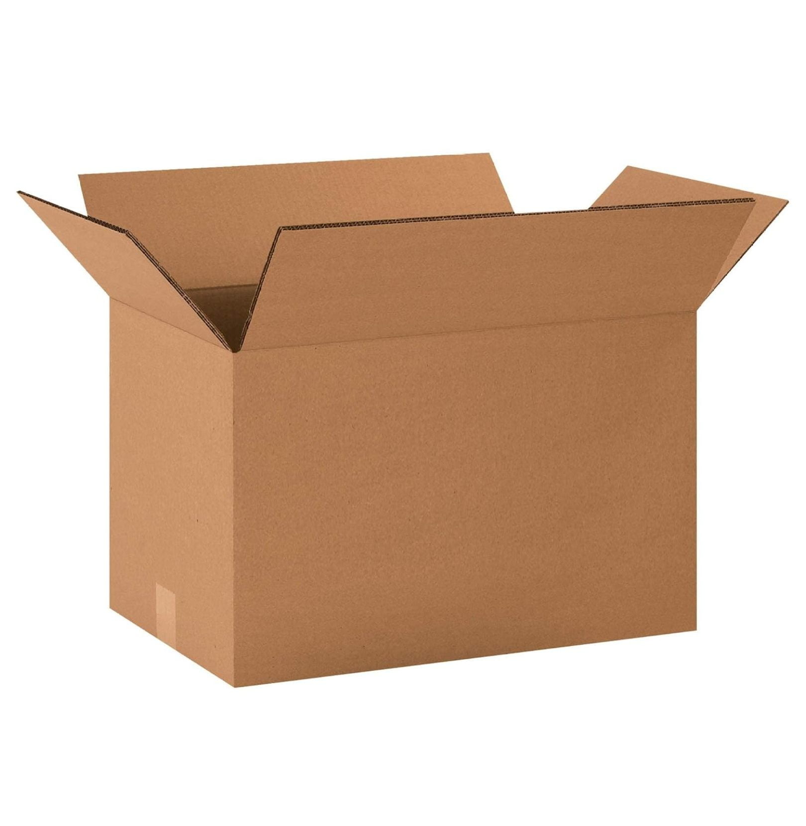 Heavy-Duty Double Wall Kraft Moving Boxes, 20" x 12" x 12", Pack of 15