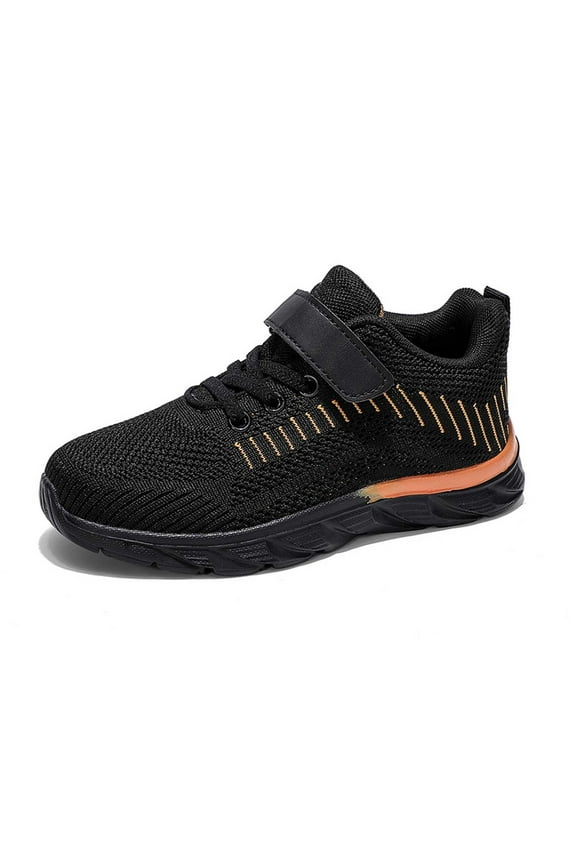 Boys Sneakers Lightweight Breathable Kids Running Shoes for Daily Wear Comfortable Non Durable Design Athletic Sport Gym Casual Walking Footwear Age 7-15