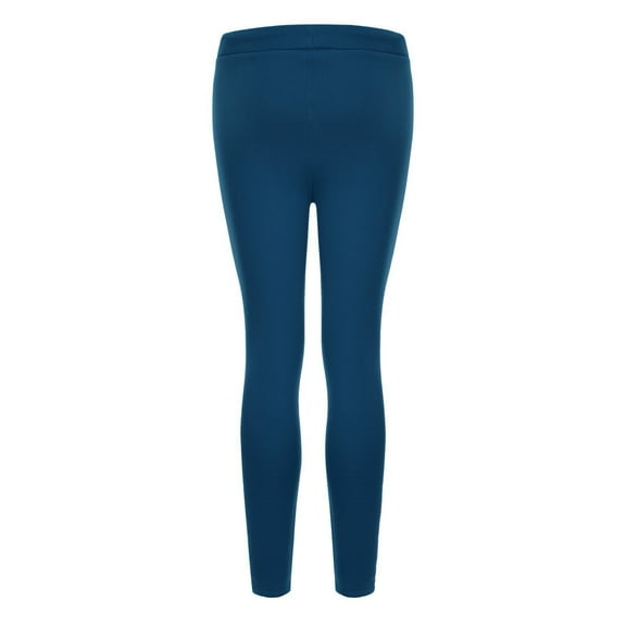 ZHOUCHANKIDS Lined Leggings Women Thermal Warm Winter Tights High Waisted Yoga Pants Cold Weather Base Layer Navy XL
