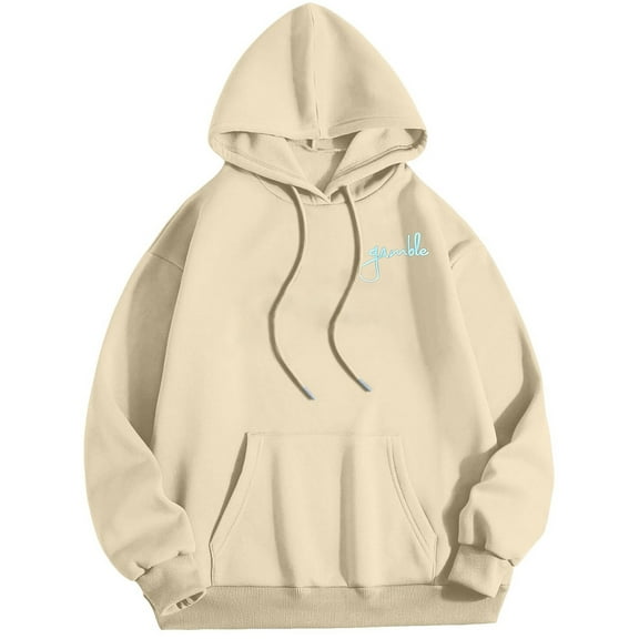 ZHOUCHANKIDS Men's Fall Winter Plus Size Hoodless Pullover Fashion Top Hop Oversized Crew Neck Sweatshirt Garment Beige XXL