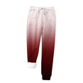 thumbnail image 1 of ZHOUCHANKIDS Warm Sweatpants Womens Sherpa Lined Winter Active Running Jogger Pants Red M, 1 of 4