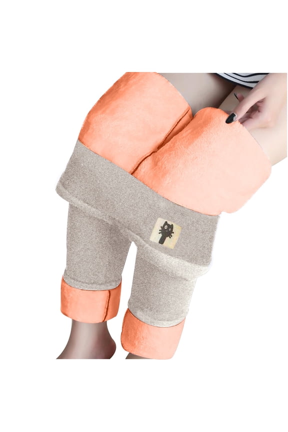 Warm Women Thermal Underwear Bottoms Long Pants Keep Waist Casual Printed Ladies High Comfort Winter Base Layer Grey L