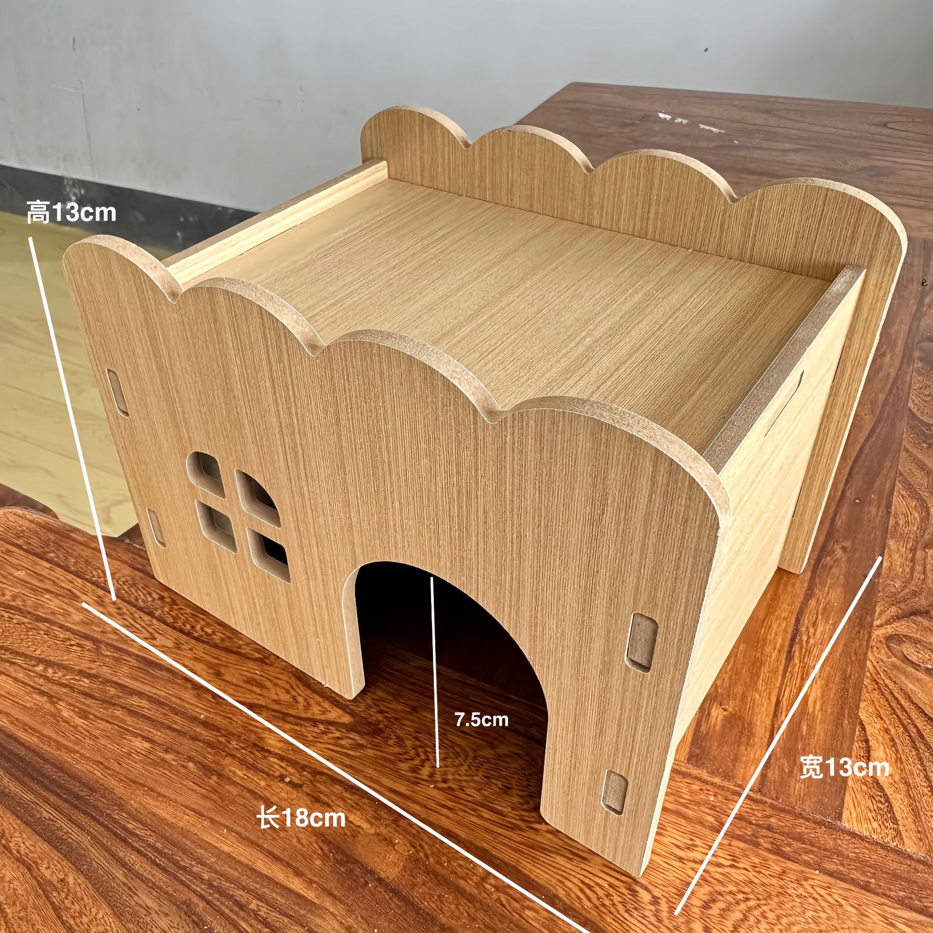 Segawe 37" Ferret Cage - Rabbit Guinea Pig Chinchilla Rat House With 2 Big Front Doors Black - View #3